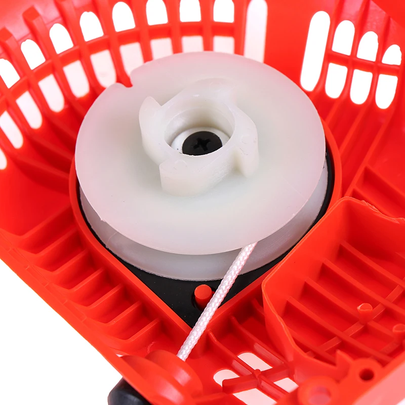 Imagem -04 - Recoil Vermelho Pull Starter para Motosserra Chinesa 4500 5200 5800 45 52cc 58cc
