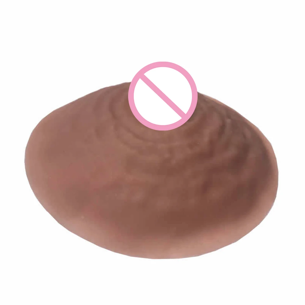 Tgirl Fake Silicone Nipple Stickers Teat Nipples Female Nipple Breast Chest Adult Self-Suction Shemale Crossdresser Sissy Boobs
