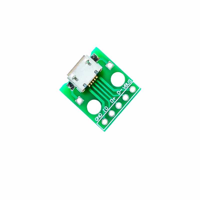 10Pcs Micro Usb Naar Dip Adapter 5pin Vrouwelijke Connector Type B Pcb Converter Breadboard Schakelaar Board Smt Moeder Zetel hot Koop