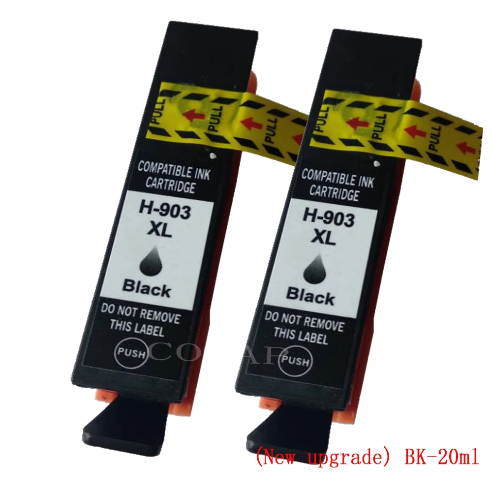 Compatible Ink Cartridge for hp903 BK C M Y (Small Black) HP Officejet Pro 6950 6960 6970 Printer