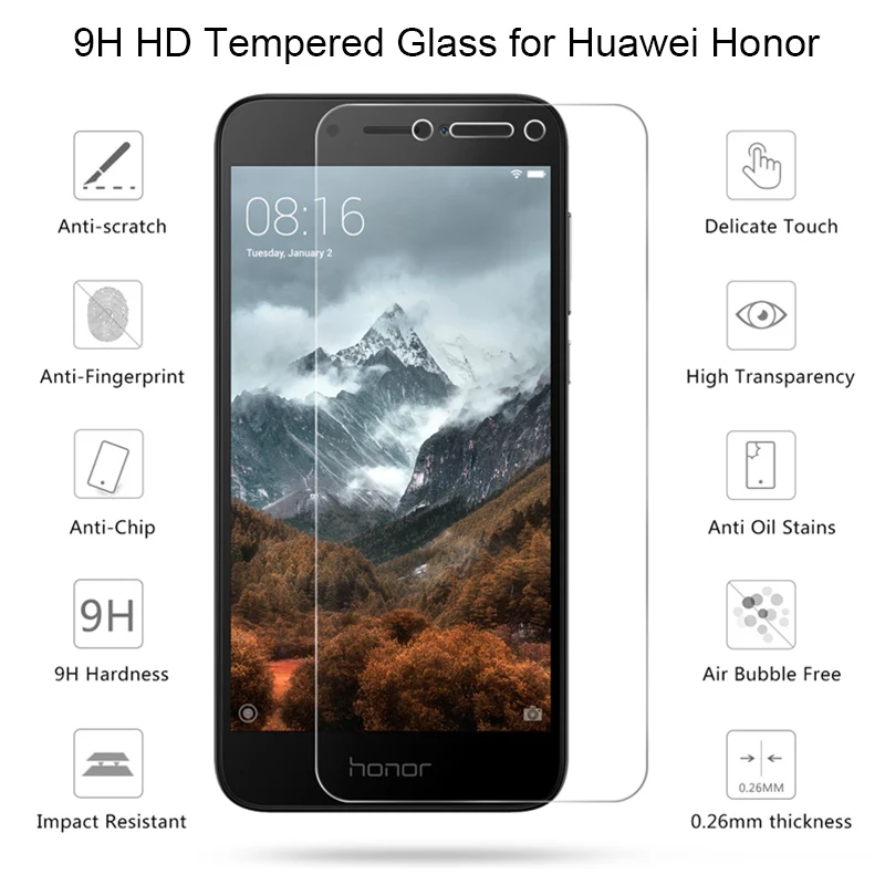 Tempered Glass For Huawei P30 P40 Lite P20 P Smart 2019 Honor 8X 9X 30 20 10 Screen Protector For Huawei Mate 30 20 10 Lite