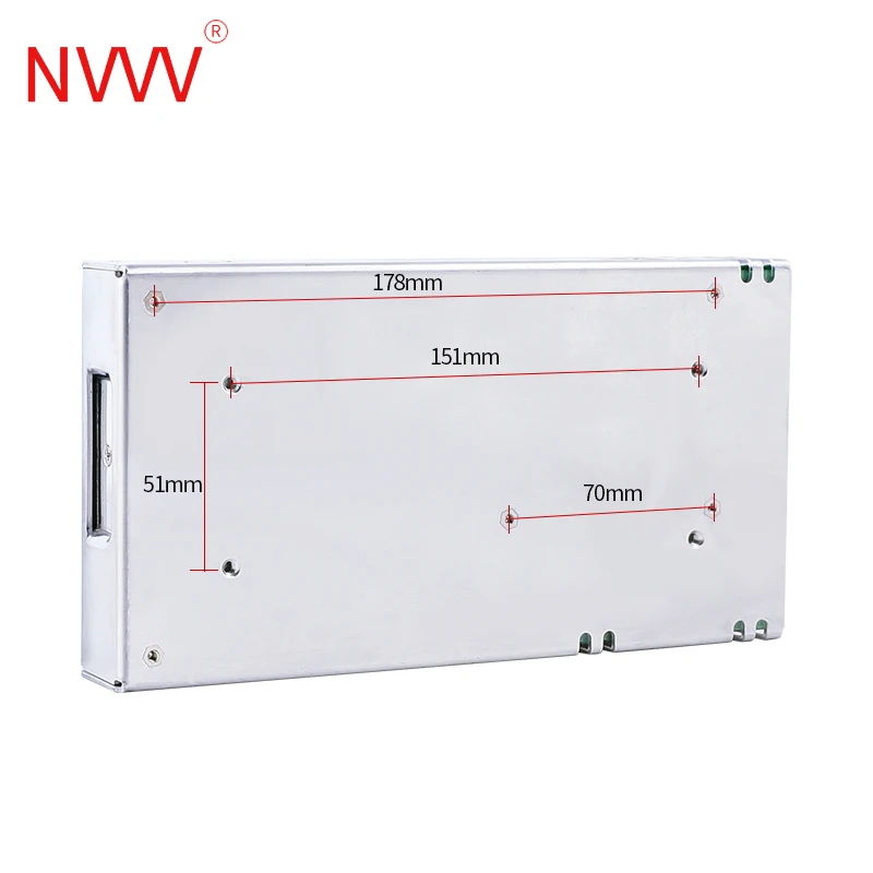 Imagem -03 - Nvvv Lrs350w 12v 29a Ultra-fino Ajustável Fonte de Alimentação de Comutação com Ventilador de Refrigeração ac para dc 12v 24v Única Saída Lrs-35024