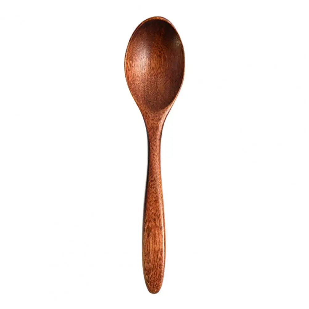 Outdoor Wooden Spoon Multi-purpose Practical Coffee Spoon Long Handle Wooden Mixing Stirring Spoon Outdoor Tableware