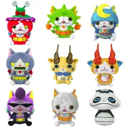 New Cute Anime Yo-Kai Watch Jibanyan Komasan Komajiro USA Pyon Plush 15CM For Girls Boys Kids Stuffed Toys Children Gifts