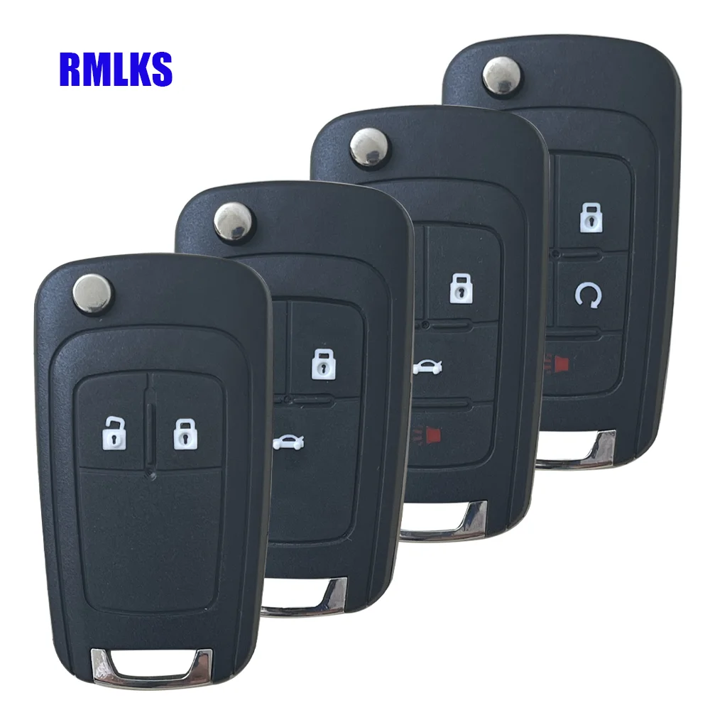 

Remote Case Fob Cover Flip Folding Key Shell For Chevrolet Lova Sail Aveo Cruze Malibu Replace For Buick 2/3/4/5 Buttons