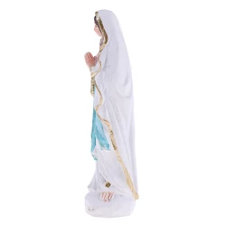 Virgin Mary Model Miniature Blessed Mother Statue For House Car Office Yard