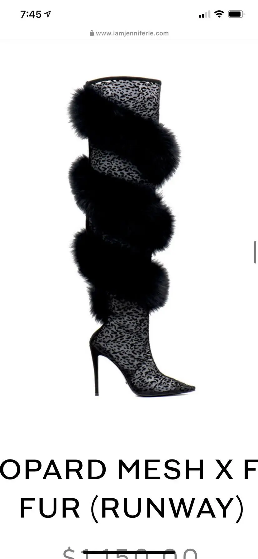 New sexy black leopard print boots lace woolen leather fashion over the knee boots ladies stiletto heel pointed toe thigh boots