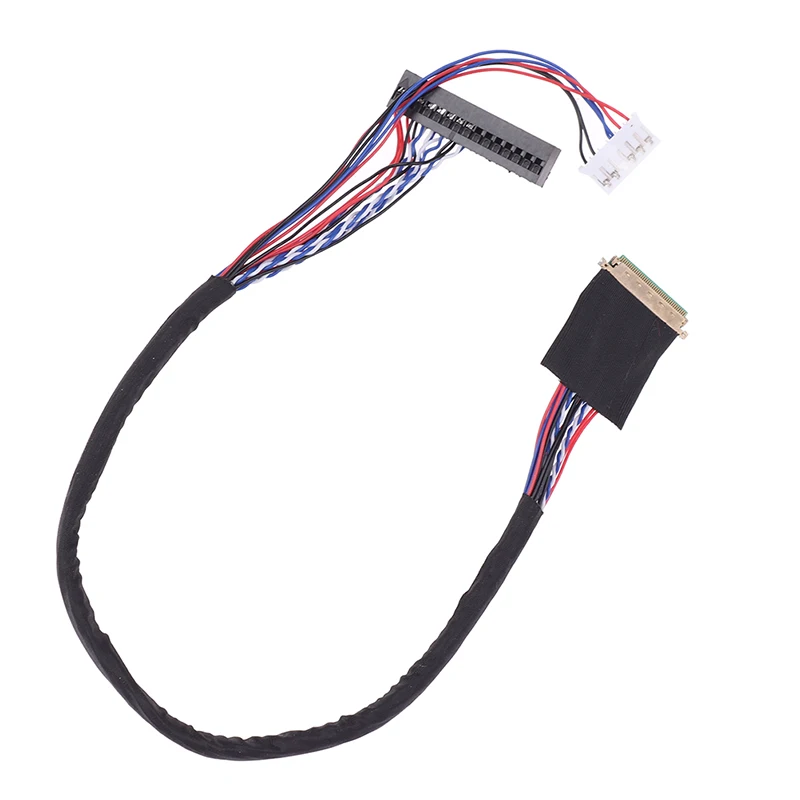 

1PC New Arrival 40 Pin 1 Channel 6 Bit LED LCD LVDS Screen Cable For Display