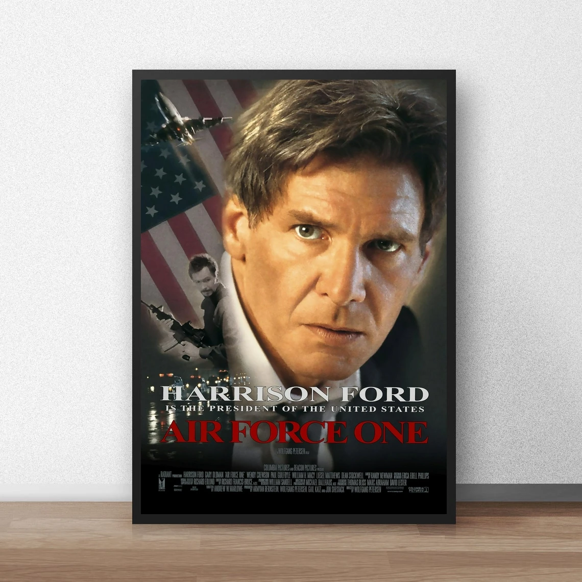 Air Force One Classic Movie Poster Canvas Print Home Decoration Wall Painting ( No Frame )