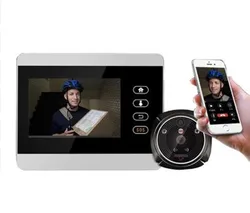 3.7/5/7 pollici WIFI GSM Dual Purpose Video Telefono Del Portello di Peephole Viewer