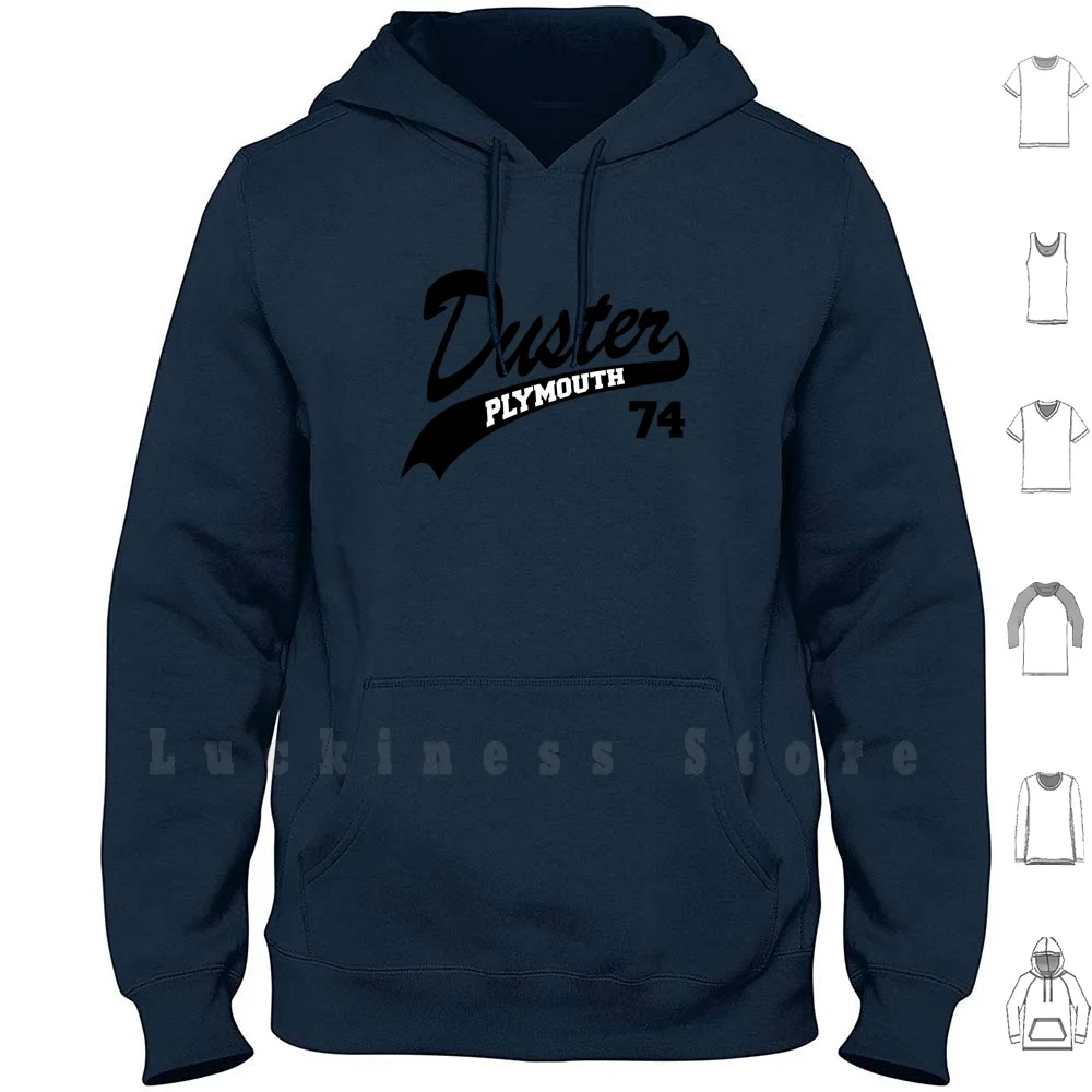 74 Plymouth Duster Hoodies Mopar Plymouth Chrysler Car Auto Classic Automobile Vintage Retro Muscle