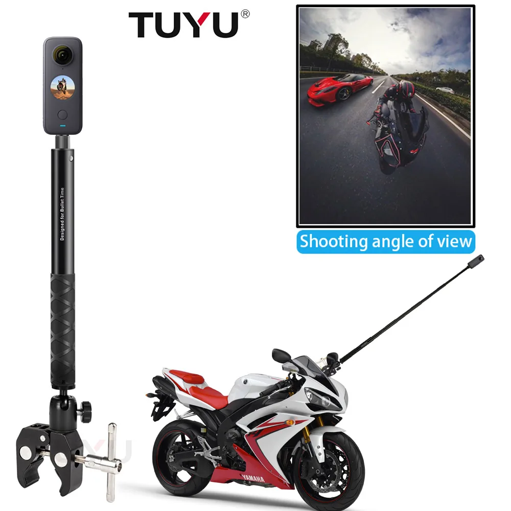 ¿Por qué el soporte invisible para GoPro Max 360 Moto es la mejor opción para tus grabaciones en moto?