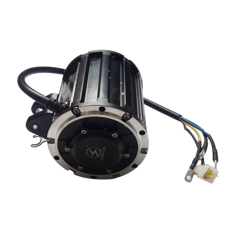 QS120 2000W 70H BLDC Mid Drive Motor with 428 Sprocket for Electric Motorcycle