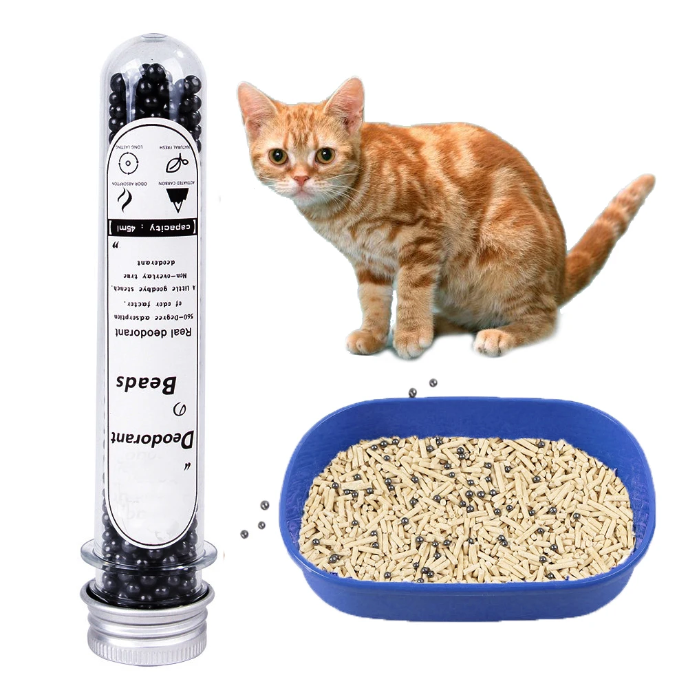 Pet Odor Activated Carbon Cat Litter Absorbs Peculiar smell Deodorizing Cleaning Supplies Removaling Excrement Stink