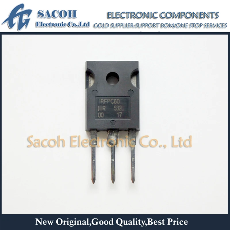 10Pcs IRFPC60หรือ IRFPC60PBF หรือ IRFPC60LC IRFPC60LC-P TO-247 16A 600V MOSFET