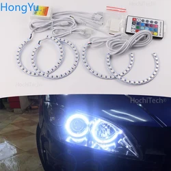 For Mazda 3 2002 2003 2004 2005 2006 2007 Multi-color Led Angel Eyes Kit RGB Rings Daytime Running Light DRL
