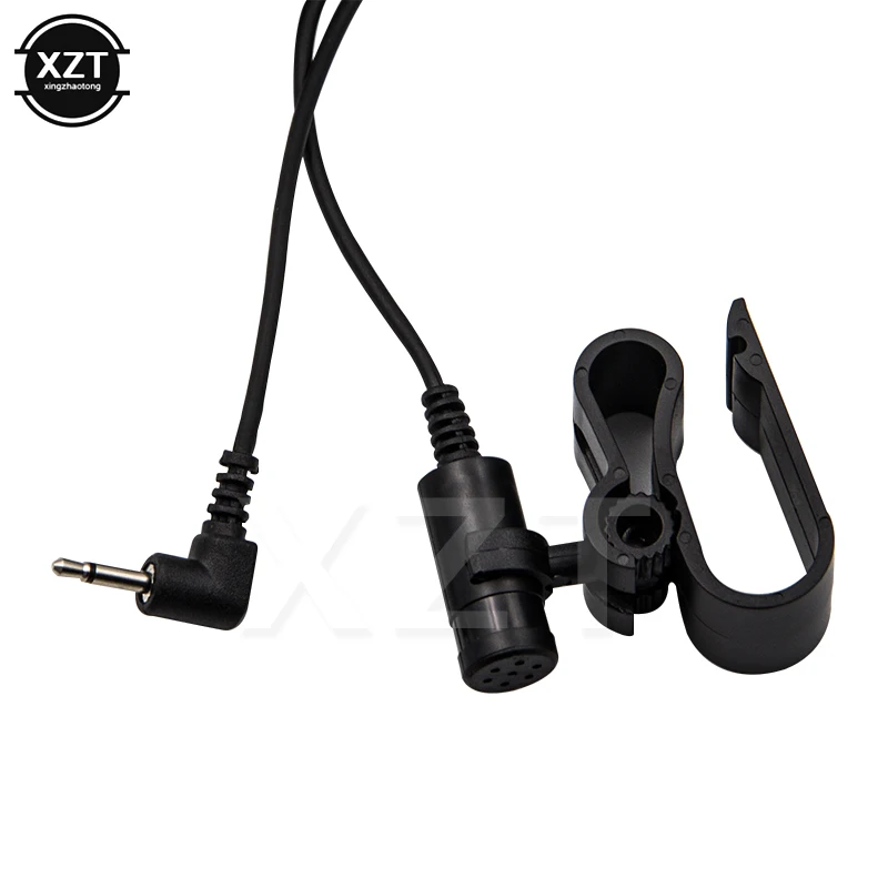 4M Car Audio Microphone 2.5mm Connector Jack Plug Bluetooth External Mic Fit For Car Stereos Radio Receiver For Auto DVD Radio