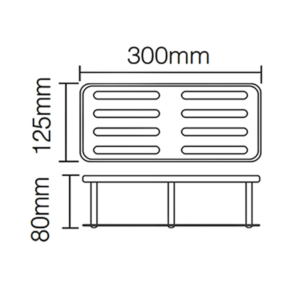 Bathroom Shelf Toilet Storage  Wall Mounted Stainless Steel  Storage Rack Bathroom Shampoo Basket Holder Kitchen Accessories