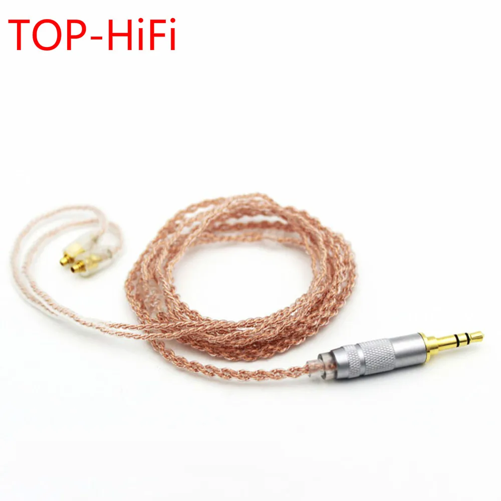 TOP-HiFi Free Shipping MMCX Cable 3.5MM Earphone Upgrade Cable For SE846 SE535 SE315 SE215 UE900