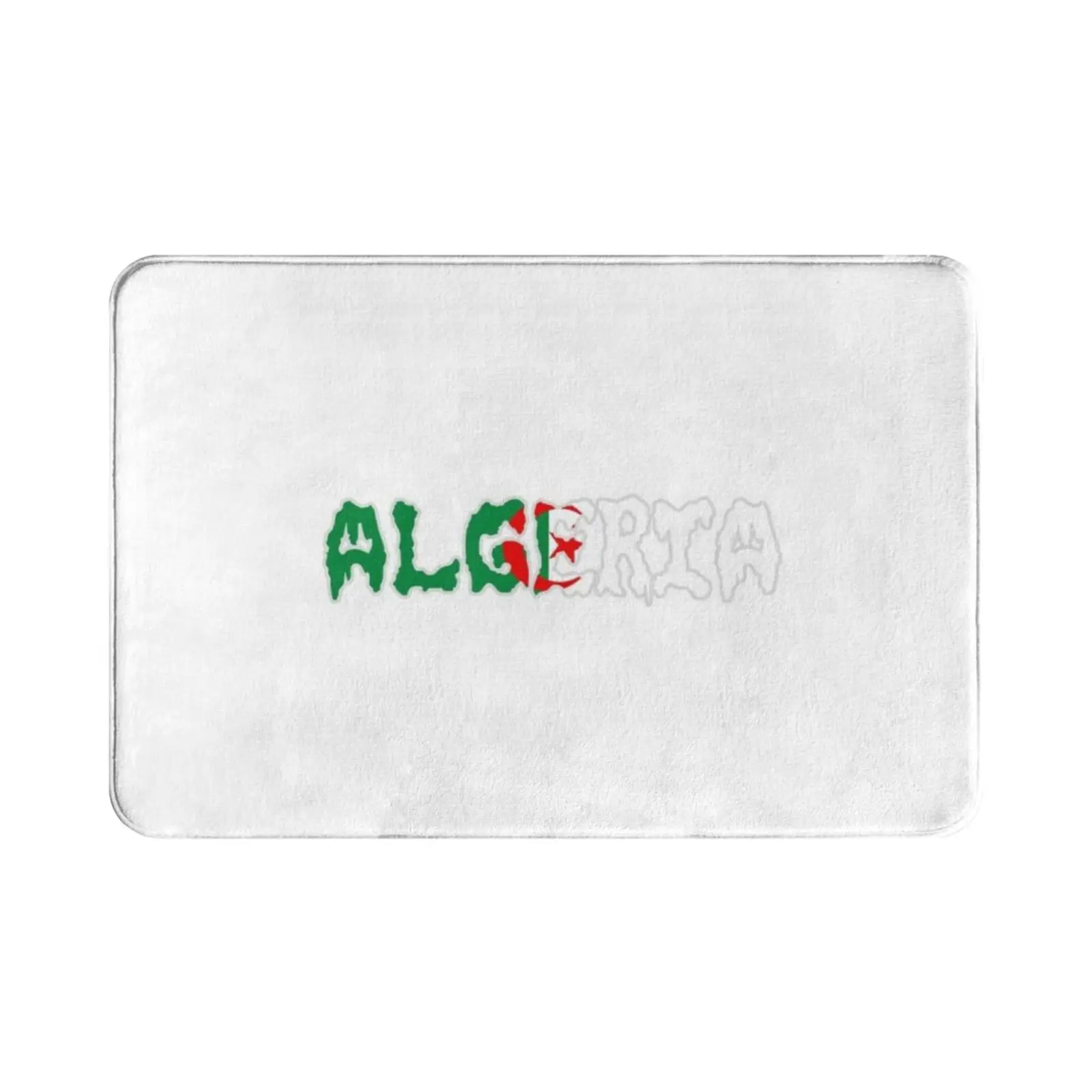 Algeria Irregular Name On Its Flag Carpet Mat Rug Cushion Soft Algeria Algeria Algerian Algeria Love Arab Map Arabia