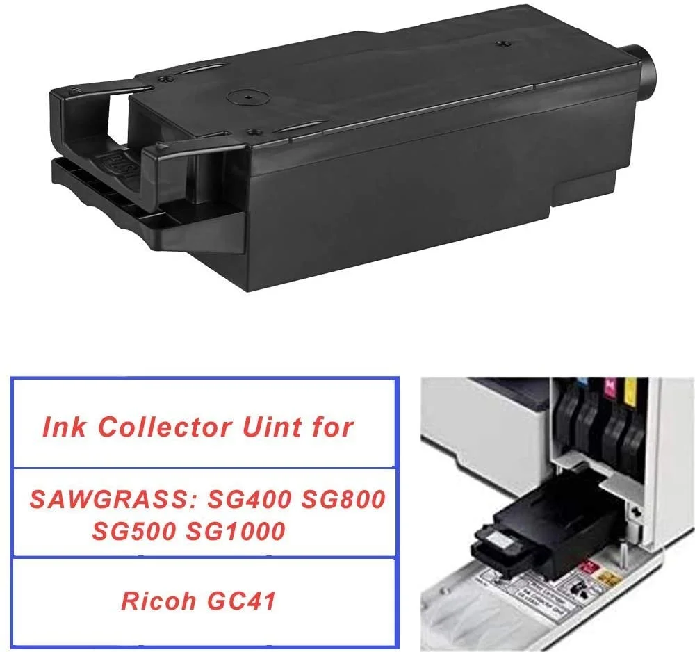 Aomya-IC41 Waste Ink Collector, Tanque de manutenção para Ricoh GC41, SAWGRASS, SG400, SG500, SG800, SG1000, SG3100, SG2100, SG2010L