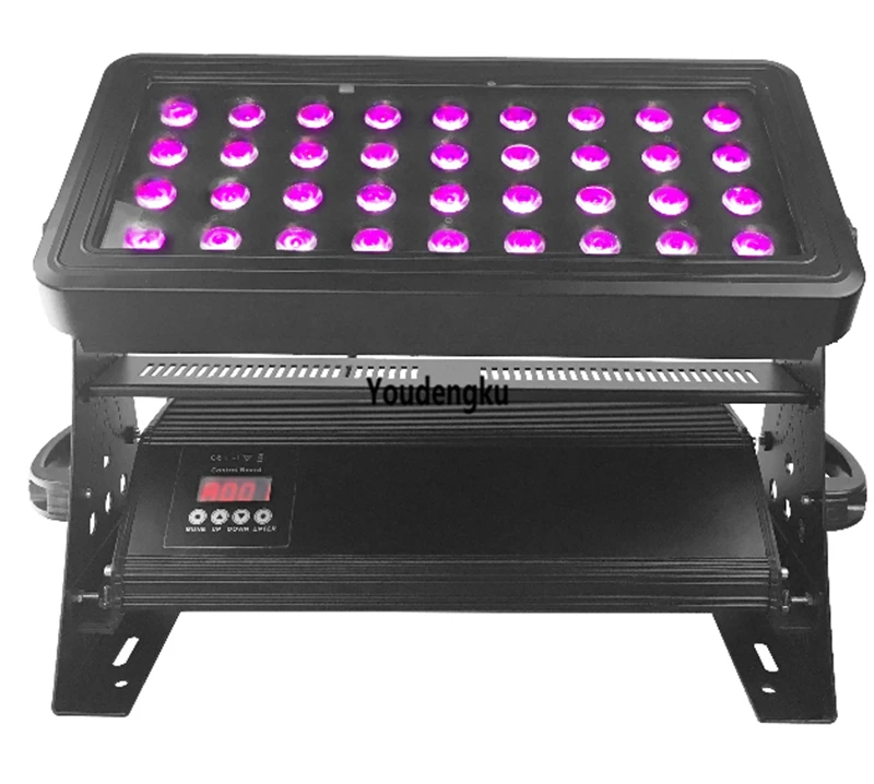 6pcs 2021 fashion 36x10w rgbw 4in1 IP65 LED Outdoor Lighting City Color wall washer DMX City Color Stage dj equipment