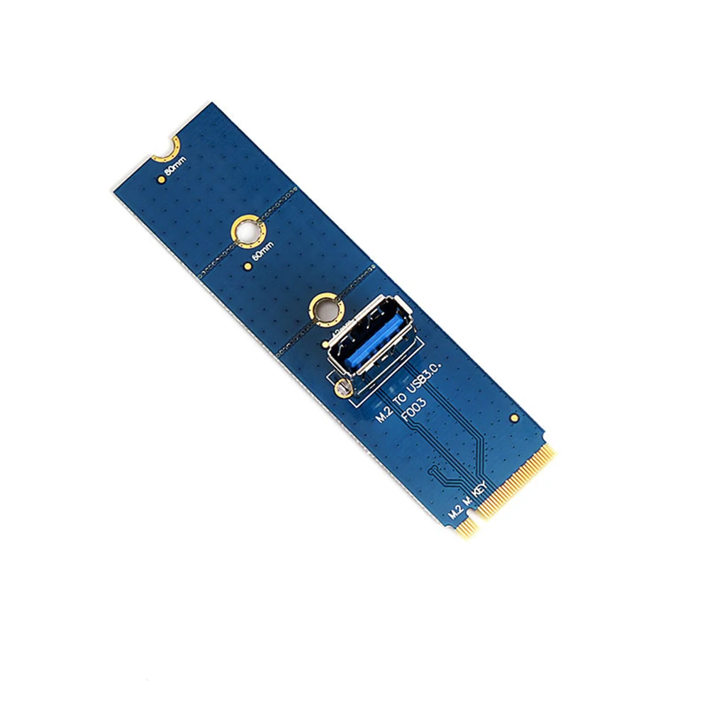 NGFF M.2 إلى USB 3.0 بطاقة نقل موسع M2 إلى USB3.0 محول محول PCI-E بطاقة الناهض للرسومات GPU التعدين التعدين