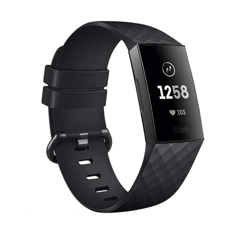 Fitbit Charge 용 스트랩 34 실리카 스트랩 교체 용 손목 벨트 Fitbit Smart Watch 용 스포츠 스트랩 4 3 SE 밴드 액세서리 스트랩 32 가지 색상의 고품질 fitbit 스트랩 세련되고 다채로운 시계 액세서리