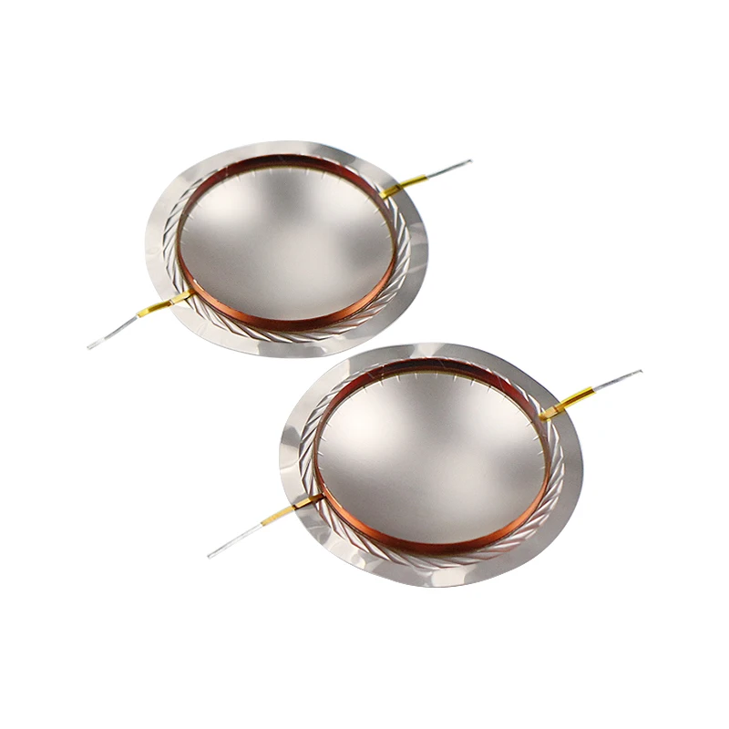 GHXAMP 75 Core Tweeter Speaker Voice Coil Titanium Film 8ohm 74.5mm Treble Speaker Round Wire Diaphragm For Stage Audio 2pcs