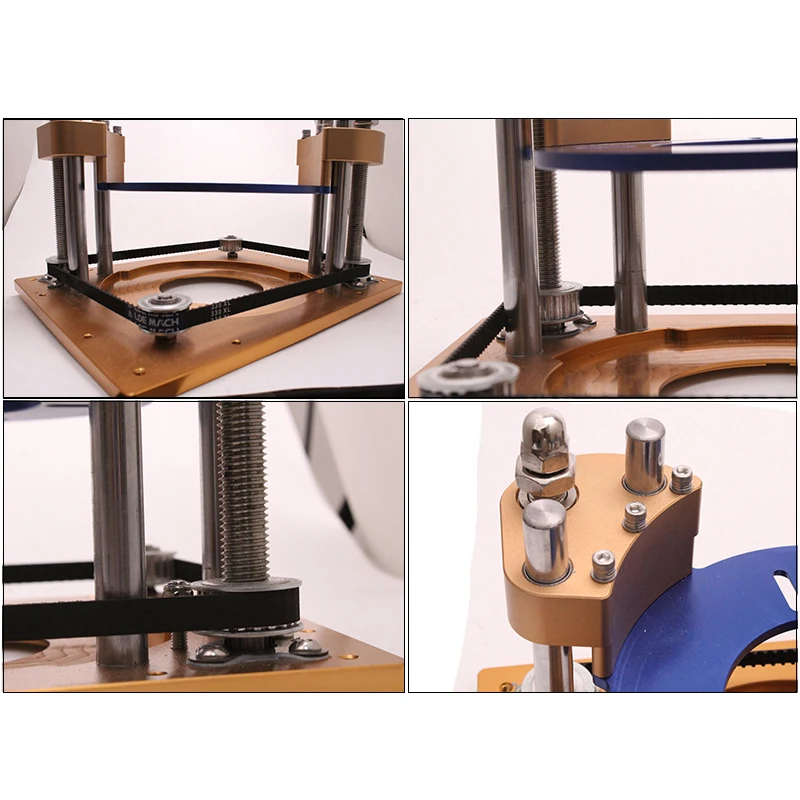 Flip Lifting Base Oberfräsenlift – Mit Handgriff, 4-Spannbacken, Für Präzisen Holzbearbeitungs-Frästisch