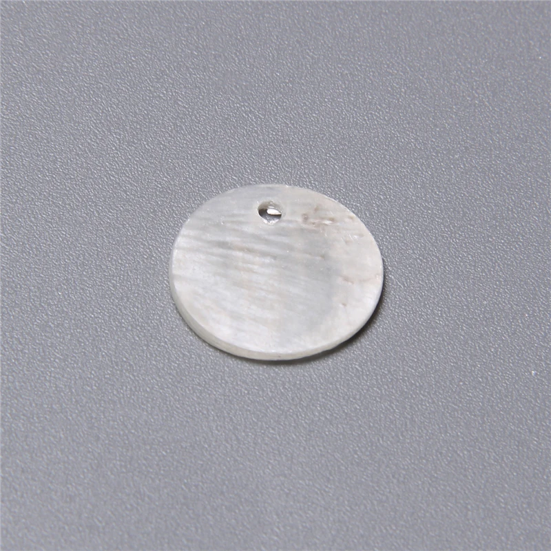 Natürliche transparente runde Muschelstücke für die Schmuckherstellung, Ohrringe, lose Bulk-Muschel-Charm-Perlen, Zubehör, handgefertigter Schmuck zum Selbermachen – Detail 33