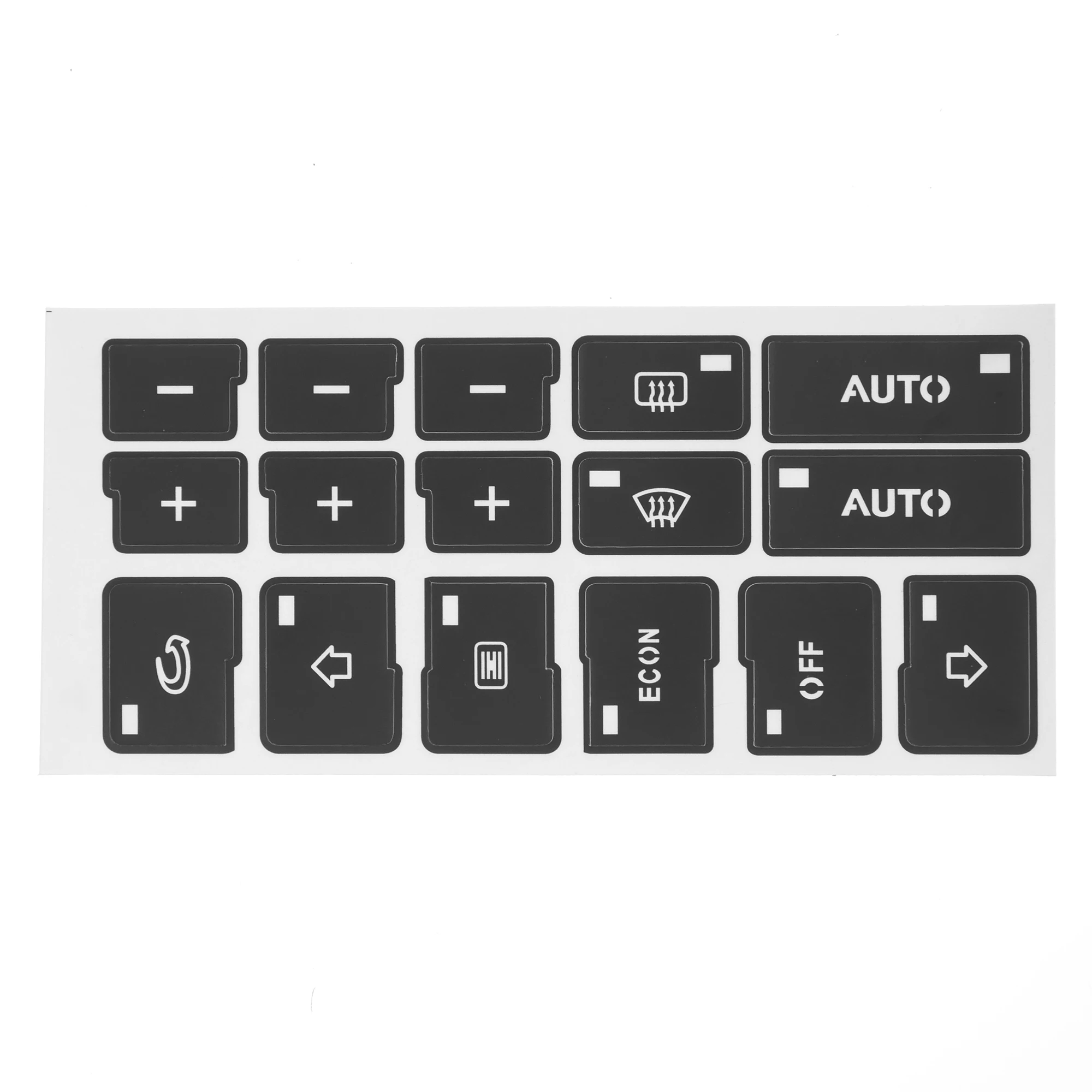 Car Air Condition AC Climate Control Button Repair Stickers Decals For Audi A4 B6 B7 2000 2001 2002 2003 2004