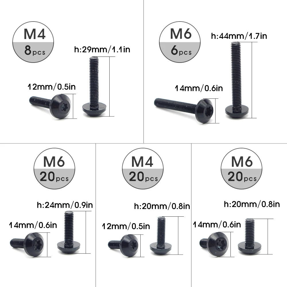 Motorcycle Cover Screw For SYM wolf t2 maxsym 400i orbit 50 cruisym 300 gps mio cruisym 125 ABS SB300 SYMNH T gts fiddle 2