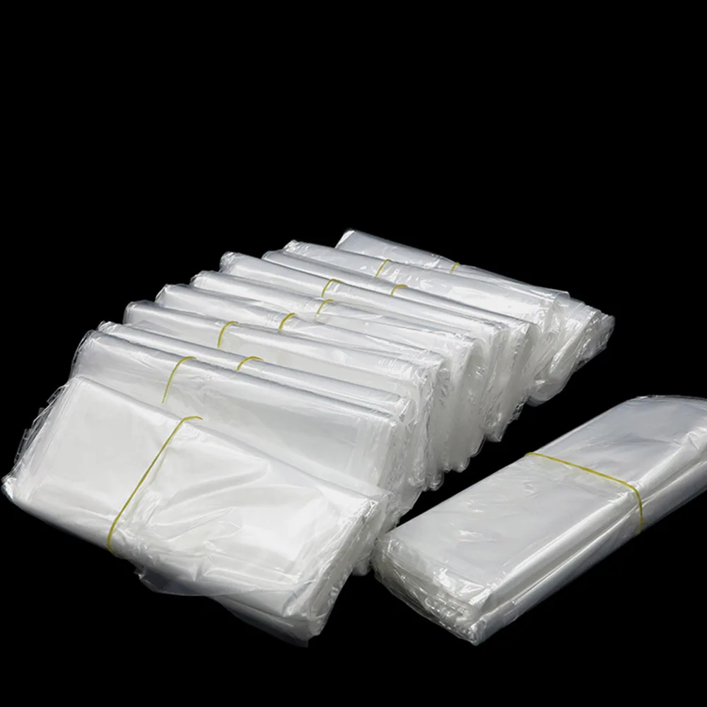 Clear POF Plastic Bags Shrink Wrapping Bags Cosmetics Cream Bottle Phone Boxes Package Transparent Plastic Film Bags