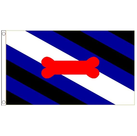 Yehoy  90x150cm Dog Puppy  Pride Flag