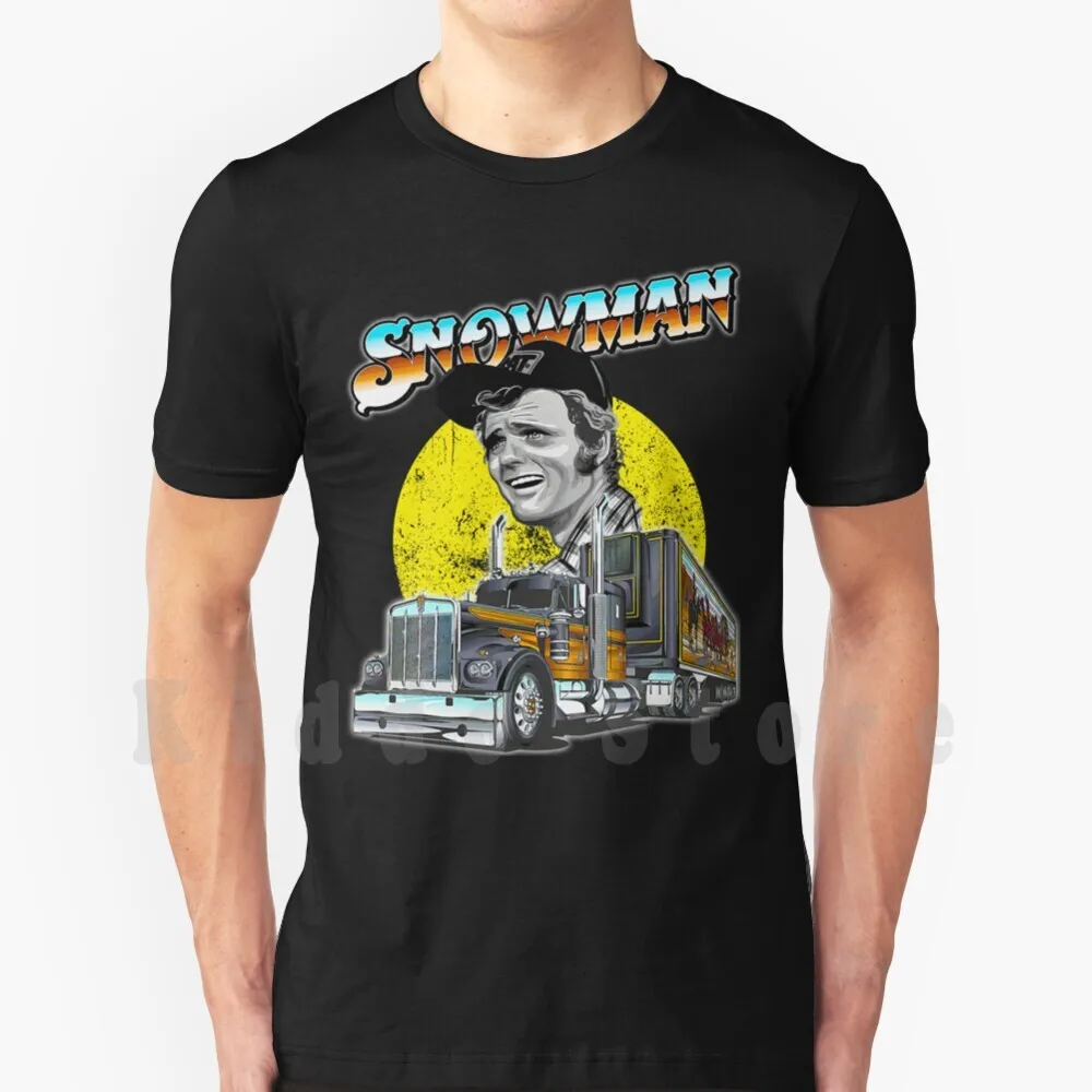 Snowman T Shirt DIY Big Size 100% Cotton Snowman Smokey And The Bandit Smokey Bandit