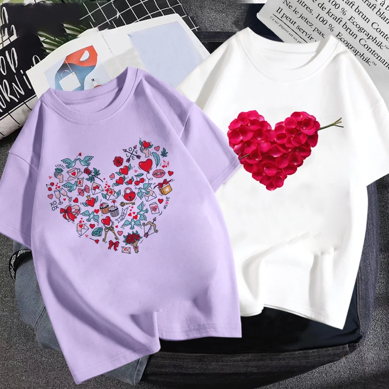 

Cute Print Baby Boys T Shirt For Summer Kids Boys Girls T-Shirts ClothesF Unny Heart Toddler Top Toddler Girl Shirts Girls Shirt