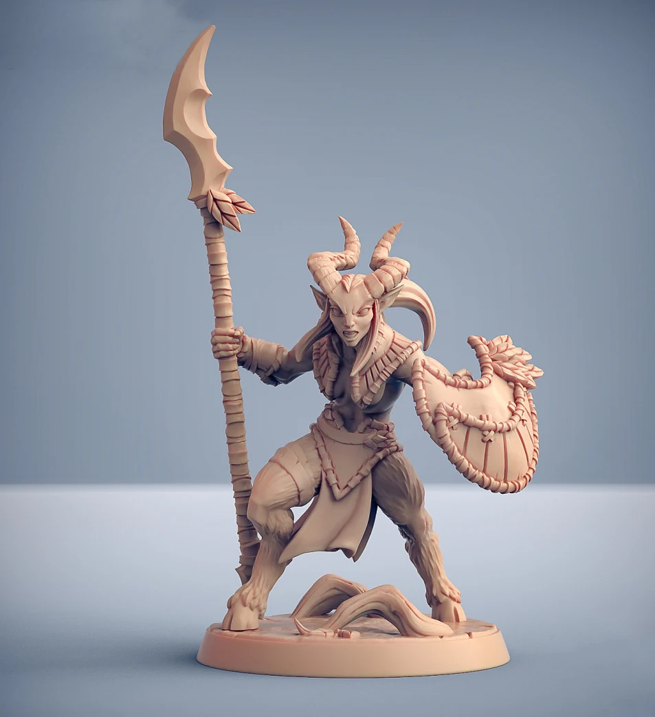 

1/24, 75 мм, 1/32, 56 мм, модель из смолы, коза, Женская фигурка воина, скульптура, некрашенная, без цветов, зеркальная
