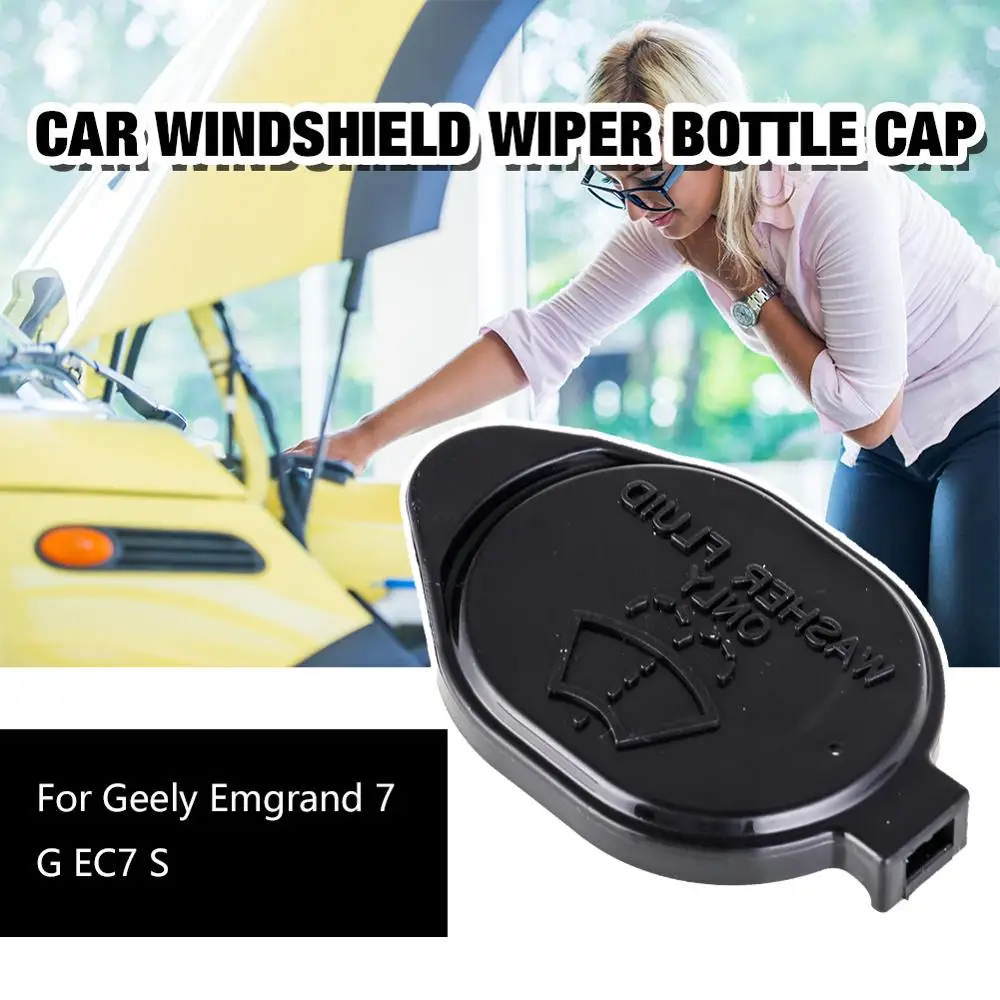 Car Windshield Wiper Washer Fluid Reservoir Tank Bottle Pot Cap Lid Cover for Geely Emgrand 7 EC7 EC715 EC718 ABS Auto Parts