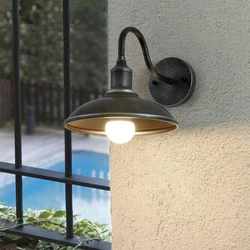 American Loft Vintage Lights, Lampe d'extérieur étanche, Rétro, délégations, Terrasse, Porche, Cour, Jardin, oral et, Chambre