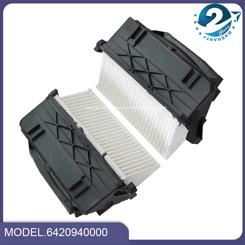 2pcs Air Filters For Mercedes OM642 W204 S204 W212 S212 X164 W164 W221 C/E/GL/ML/S 300 320 350 CDI 6420941204 6420940000