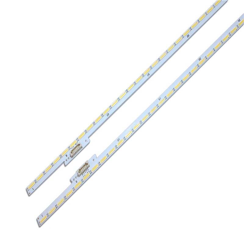 Nova 10 pçs/set LEVOU Tiras de luz de Fundo para Samsung STS480A20(LTI480HN02,LJ07-01302/3A)_ 66LEDs_R/L-TYPE_Rev0.2_160523x48 polegadas