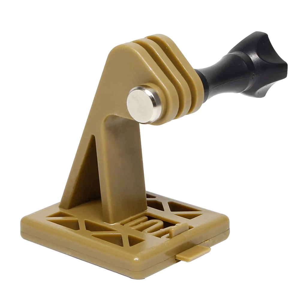 Lightweight Tactical Standard Helmet Mount Adapter Base Bracket for Gopro Cameras Sports Caps