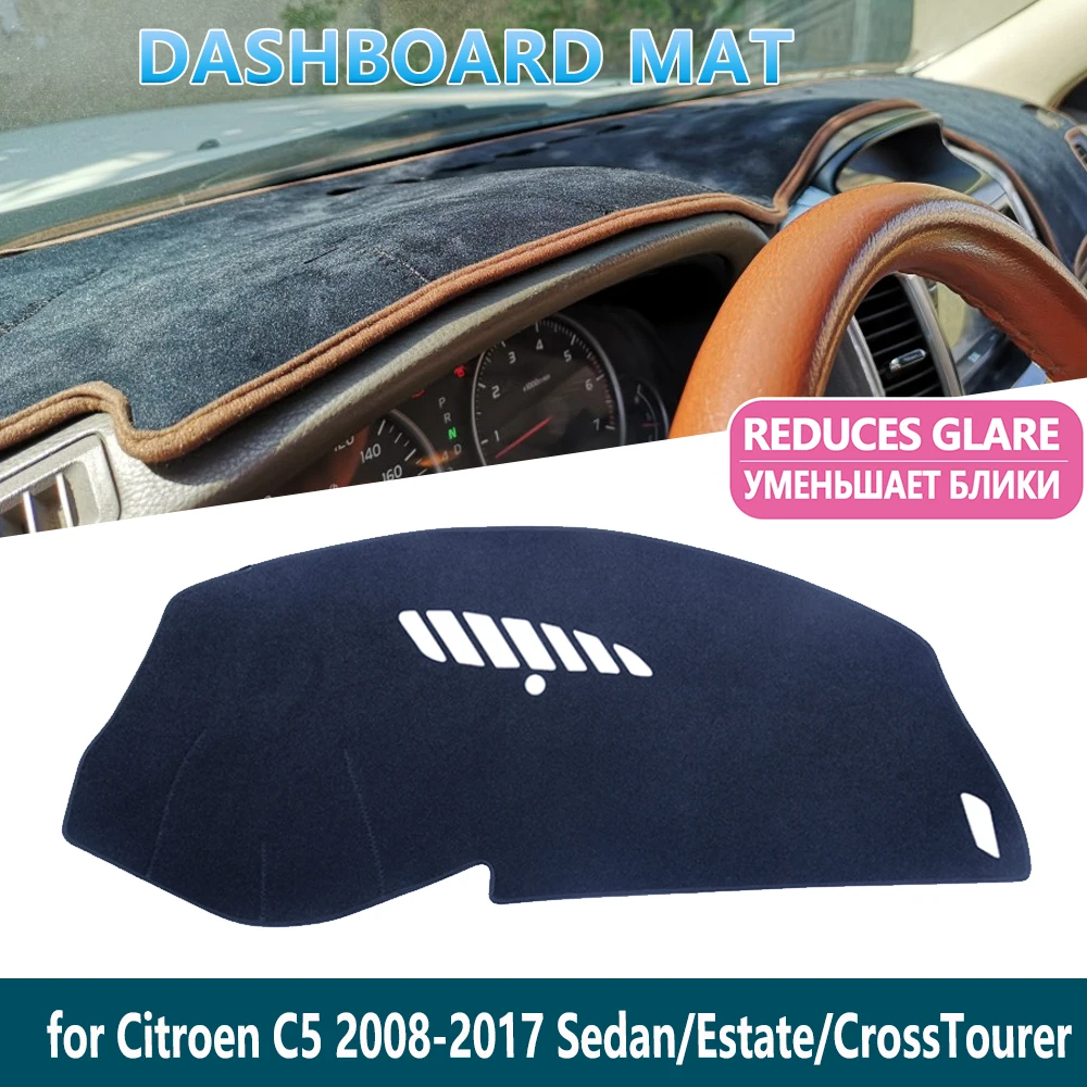 

for Citroen C5 2008 2009 2010 2011 2017 MK2 Anti-Slip Mat Dashboard Mat Cover Pad Inner Sun Shade Dash board Car Accessories