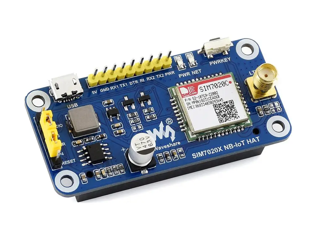 Imagem -05 - Chapéu Nb-iot para Raspberry pi Suporta a Comunicação Cnm2 Coap Mqtt Usada em Medidores Inteligentes Rastreamento de Ativo Monitoramento Remoto Etc.