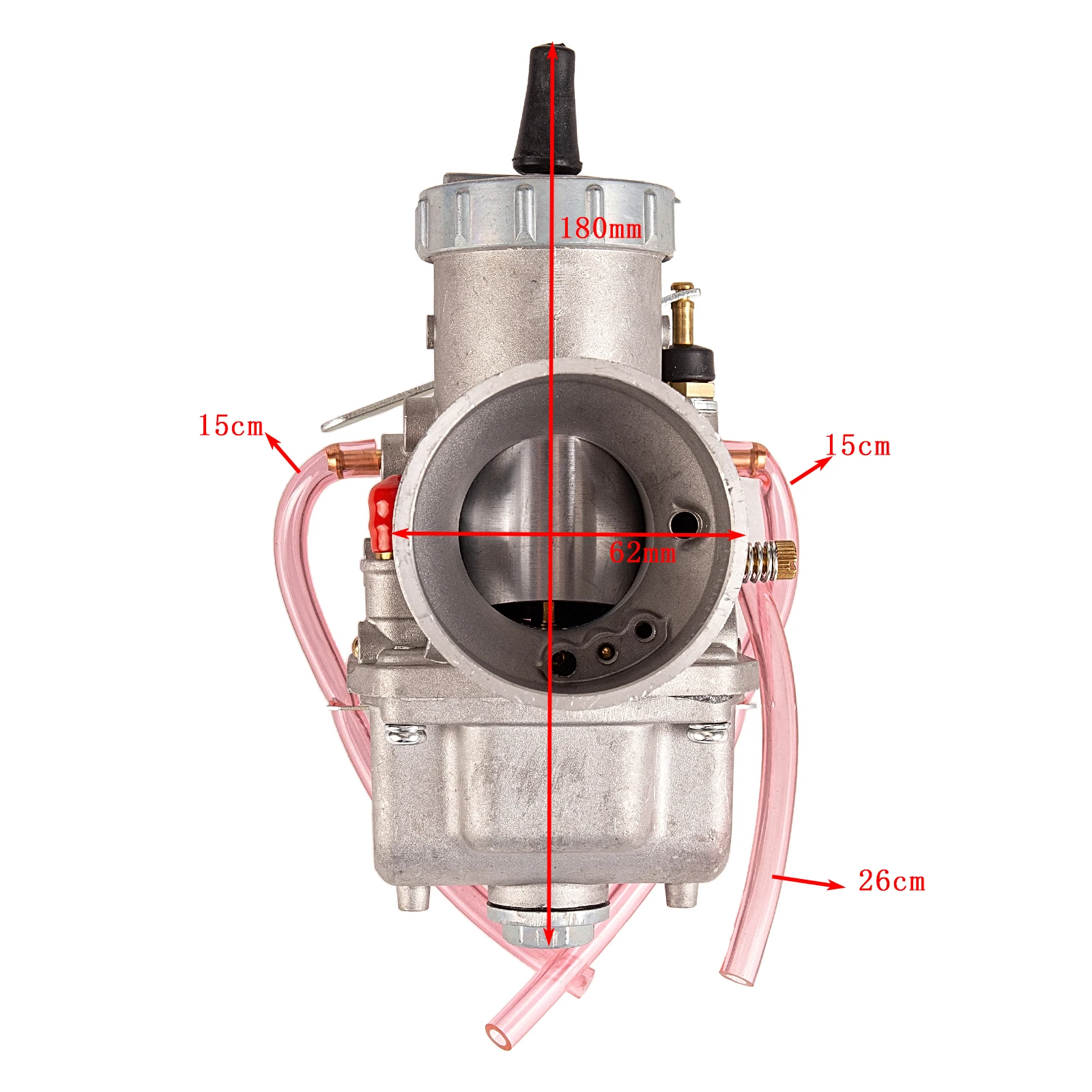 

Motorcycle Carburetor For Mikuni VM38 38mm VM38-9 VM Series Round Slide Carburetor 2 Stroke Carb 42-6025 13-5006