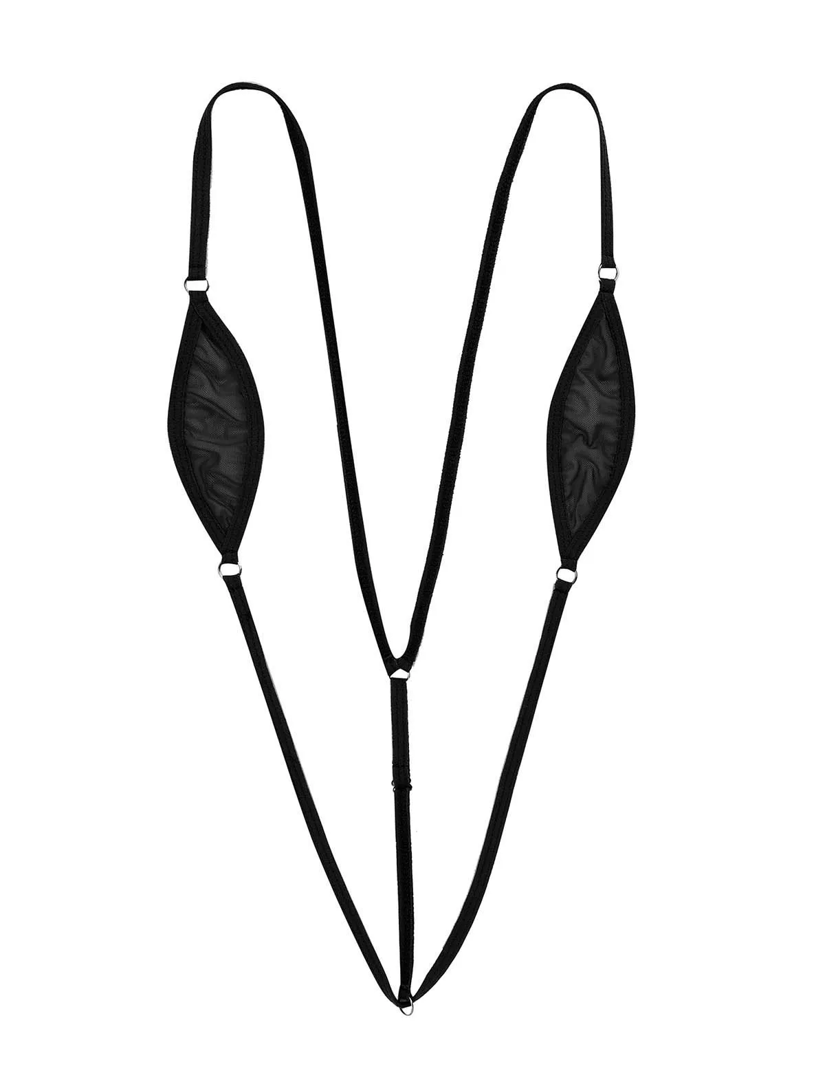 Women Sling Shot Micro Thong Lingerie One-Piece Extreme Swimsuit Bikini Monokini Swimwear Bathing Suit Brazilian Beachwear