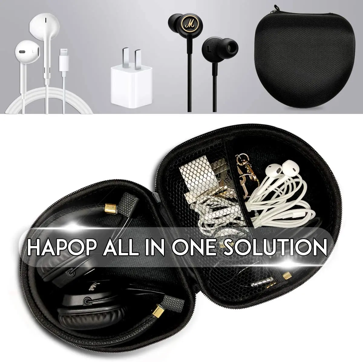 Custodia rigida per Marshall maggiore 2 maggiore II maggiore 3 maggiore III MID Monitor Bluetooth Beats Solo3 Solo2 JBL E45BT J55 J55a J55i J56BT