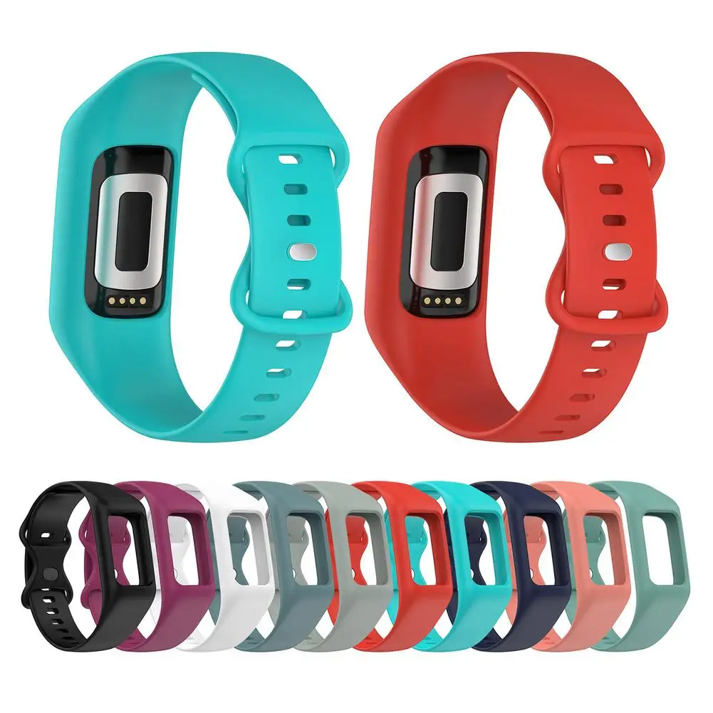 Silicone Watch Strap For Fitbit Charge 5 4 3, Good Flexibility Easy To Install Soft Watch Strap For Fitbit5 For Fitbit4