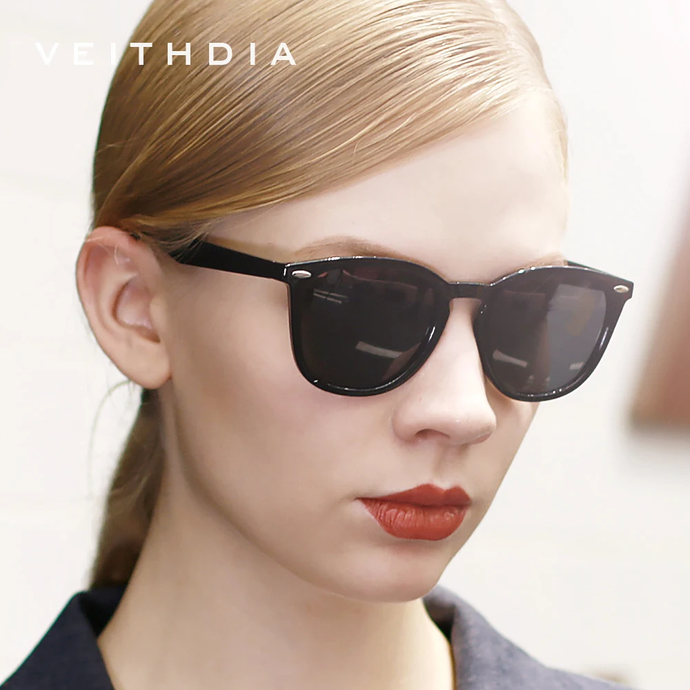VEITHDIA Sunglasses Unisex Aluminum+TR90 Men\'s Photochromic Mirror Sun Glasses Eyewear Accessories Fashion For Men Women 6116